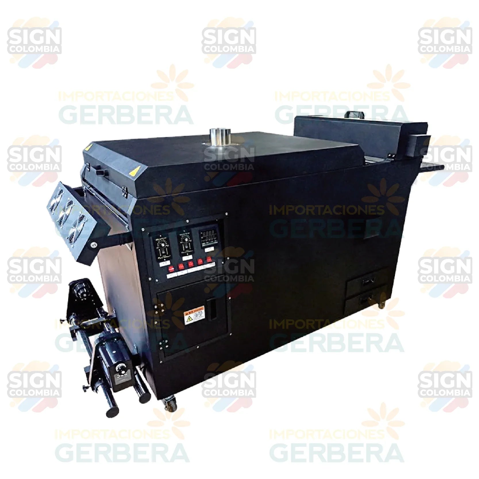 Máquina agitadora y secadora automática de polvo adhesivo DTF - SIGN COLOMBIA Plotter de corte